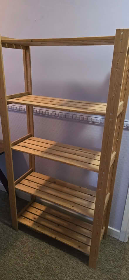 Photo of free Wooden shelves (Pontfaen LL14) #1