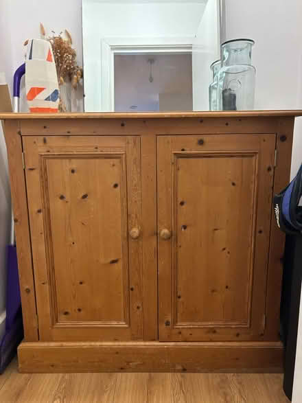 Photo of free Large Wooden Cupboard/Chest (Homerton, E9) #1