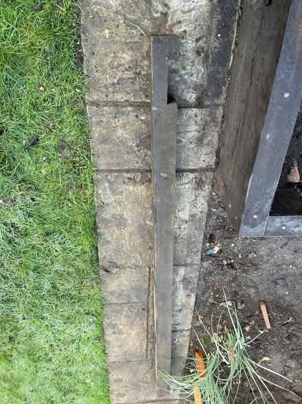 Photo of free Wooden post (Woodley RG5) #1