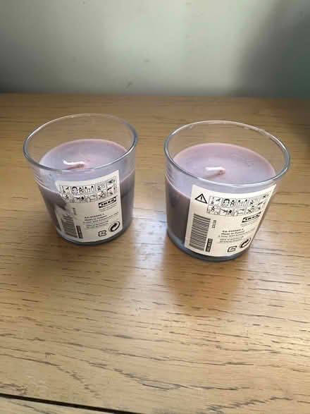 Photo of free 2x IKEA glass jar candles (Southsea PO5) #1