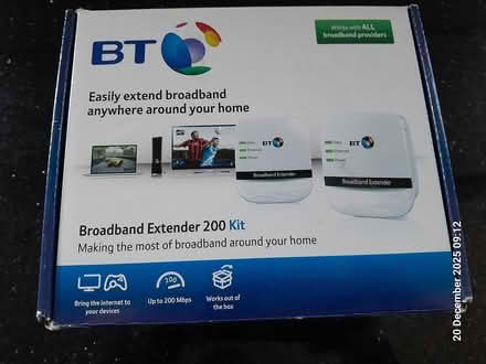 Photo of free BT Broadband Extender 200 Kit (SS8, Canvey Island) #1