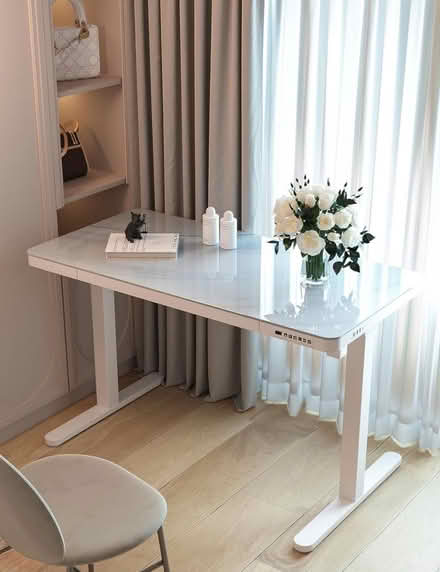 Photo of free Height adjustable office desk (Harewood Forest SP11) #1