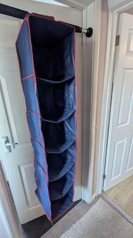 Photo of free Wardrobe hanging storage organiser (Bagshot GU19) #1
