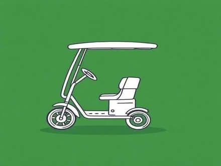 Photo of 3 Wheel Golf Trolley (Langney BN23) #1