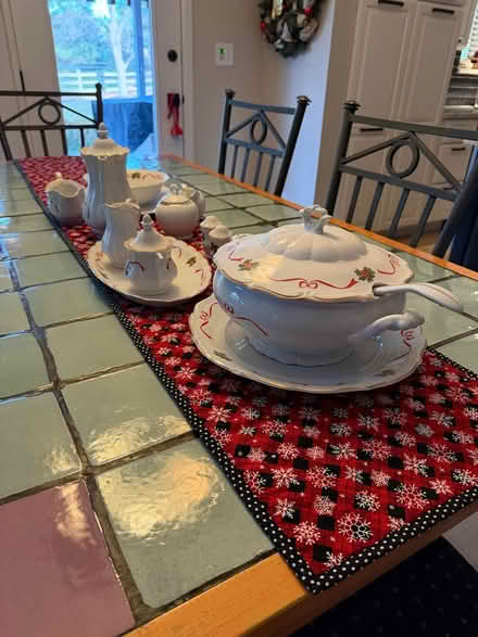Photo of free Christmas China Serving Set (Littleton, CO) #1