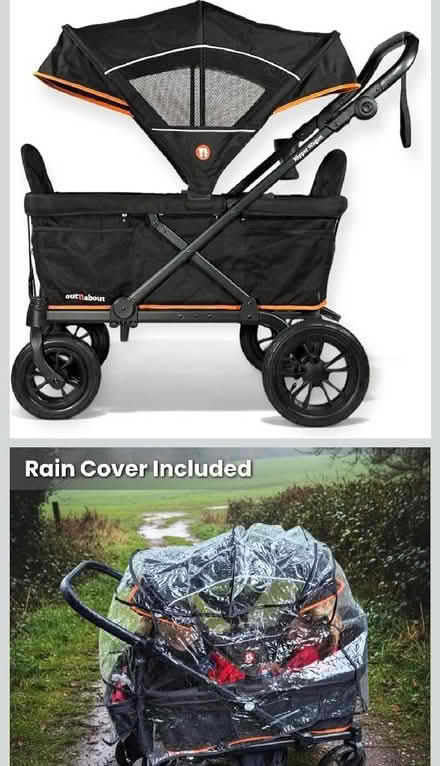 Photo of Double Buggy, Stroller Wagon, Twin Pram (Leeman Road YO26) #4
