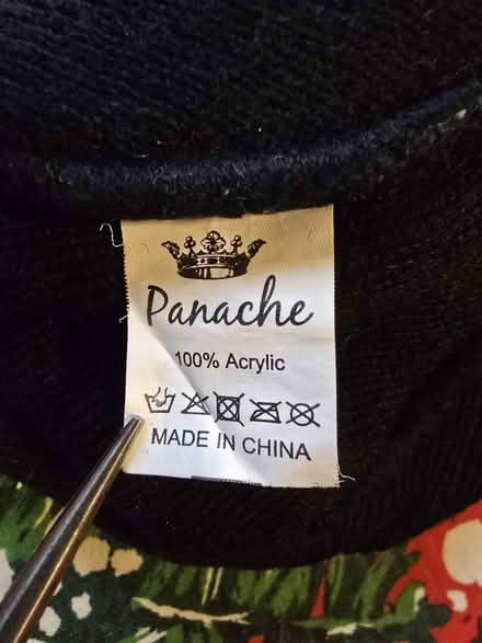 Photo of free Leopard Hat w/ Pom Pom (West 7th) #3