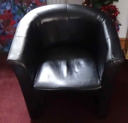 Photo of free Comfy Bucket Chair Dark Brown (S8 Lowedges) #2