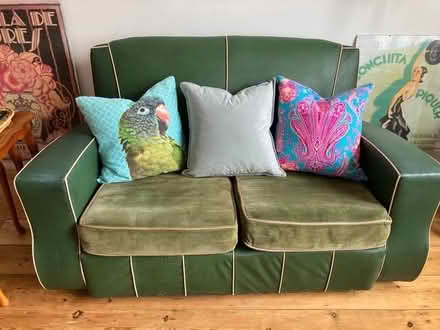 Photo of free 1930s two seater sofa x (St Leonards TN38) #1