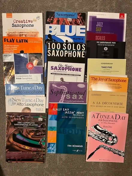 Photo of free Saxophone sheet music (Latchford WA4) #2