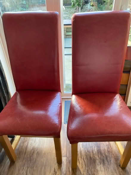 Photo of free Table and 2 dining chairs (Guisborough TS14) #2