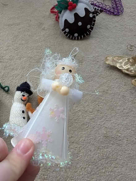 Photo of free Four Christmas decorations (Cranham Gate GL3) #4