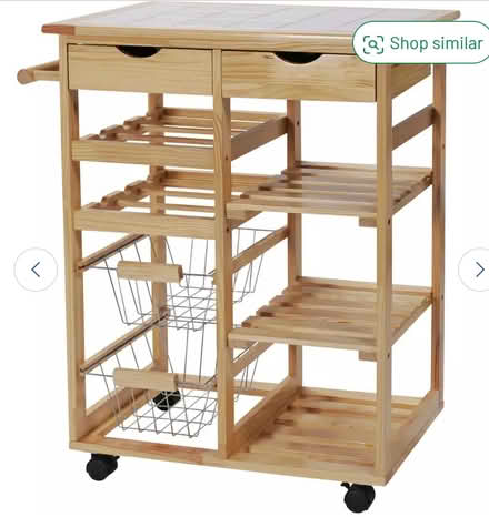 Photo of free Kitchen trolley chopping block (Nuneaton CV10) #1