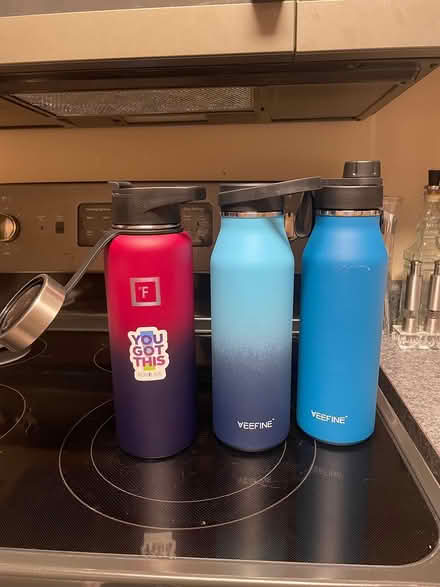 Photo of free 3 metal water bottles (Millersville MD) #1