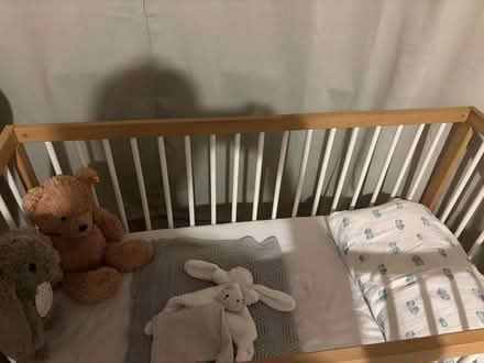 Photo of free Mokee cot with mattress (Newbury park IG2) #4