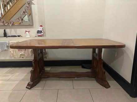 Photo of free Large oak dinning table (Ammanford SA18) #1