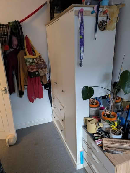 Photo of free 3 door wardobe (Woodseats S8) #1