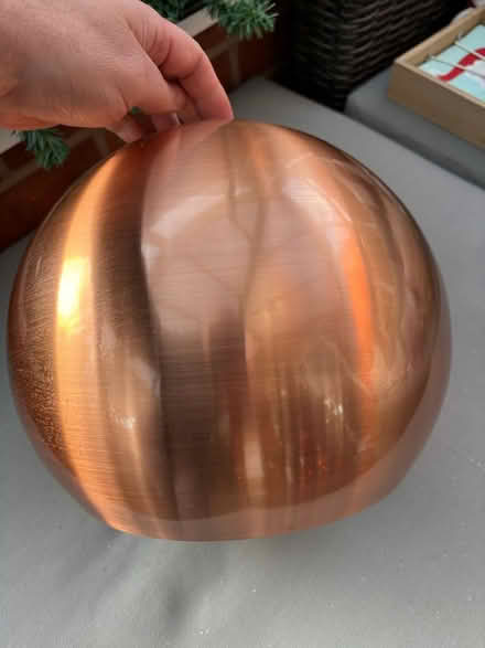 Photo of free Brushed Copper Lamp Shade (Abbeydale B98) #2