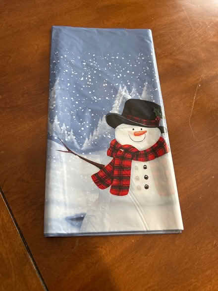 Photo of free plastic table cloth (Freedom and Drake) #1