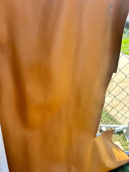 Photo of free Red & Tan Vinyl upholstery (Mission Hills) #3