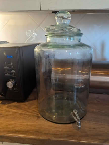 Photo of free Large glass drink dispenser (Stourport DY13) #2