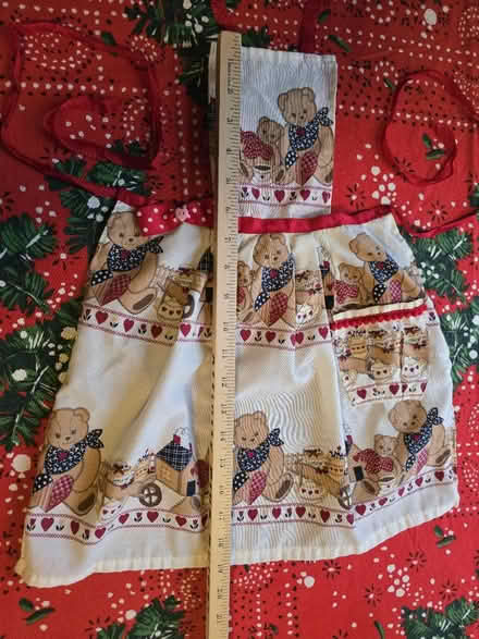 Photo of free Children's Apron w/ red ties (West 7th) #2