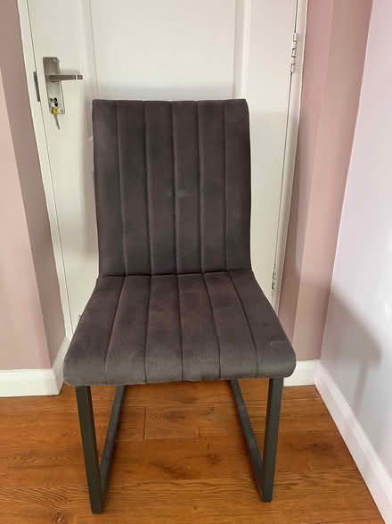 Photo of free Dining/office chair, grey padded seat and back (New Bilton CV22) #1