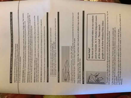 Photo of free One way reflective film (Bear Flat) #2