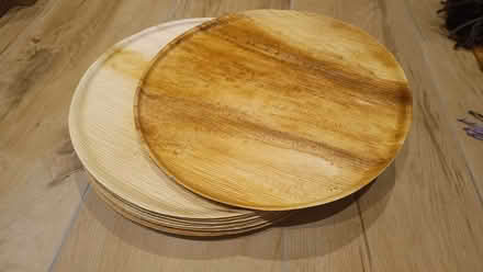 Photo of free 12 palm-leaf compostable plates (New Marston OX3) #1