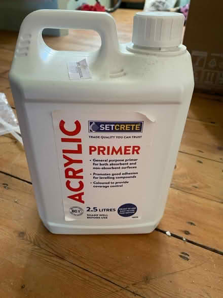 Photo of free Acrylic primer (Ladywell) #1