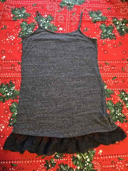 Photo of free Charcoal Tunic w/ Lace Size Medium (West 7th) #1