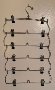 Photo of free Six Tier Hanger with Clips (Cupertino - DeAnza and 280) #1