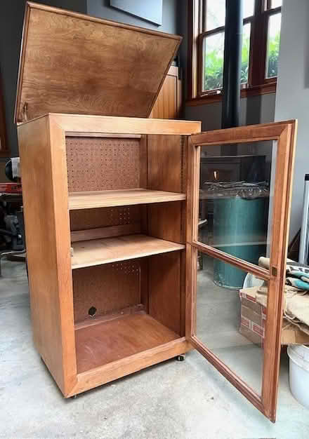 Photo of free Wood Cabinet (Wedgwood) #2