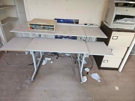 Photo of free Large 2-tier office / architects desk (Plumstead SE18) #2