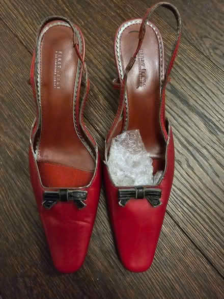 Photo of free Red shoes size 5 (Lower Morden SM3) #1