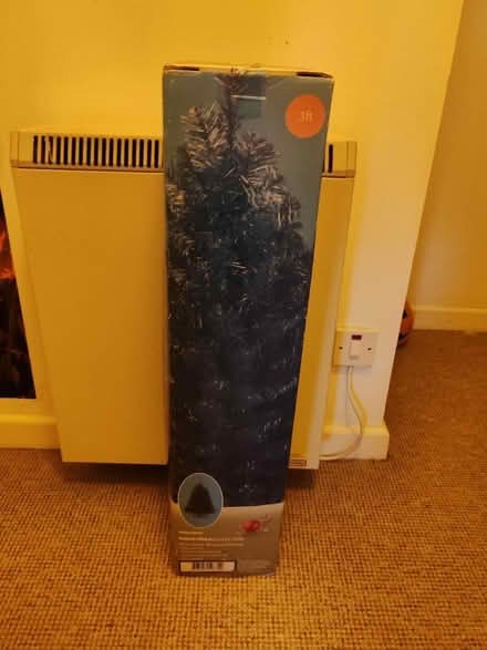 Photo of free 3ft black Christmas tree (Barbourne, WR1) #1
