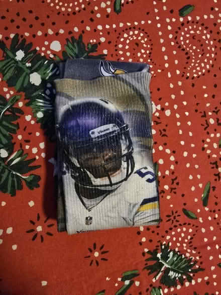 Photo of free MN Vikings T. Bridgewater Socks (West 7th) #3