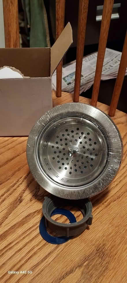 Photo of free New stainless steel sink strainer (Penngrove) #1