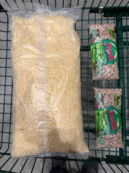 Photo of free Rice Krispies & 2 bags pinto beans (Valencia Avenue, Sunnyvale) #1