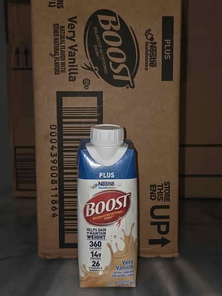 Photo of free Case of Boost nutrition drink (Central / 86th) #1