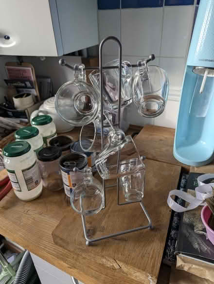 Photo of free 7 glass espresso mugs plus tree. (Heath & Reach LU7) #2