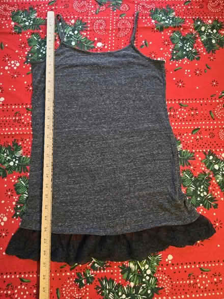 Photo of free Charcoal Tunic w/ Lace Size Medium (West 7th) #3