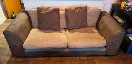 Photo of free Brown sofa (La27 8az) #2