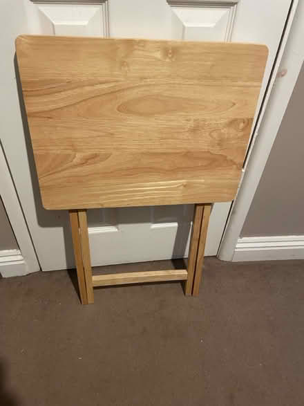 Photo of free Small foldable table (Witton Gilbert DH7) #1