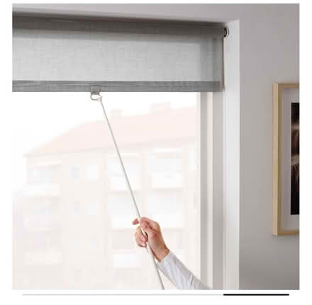 Photo of free Sage green blind with fittings (Pentrosfa, Llandrindod Wells) #1