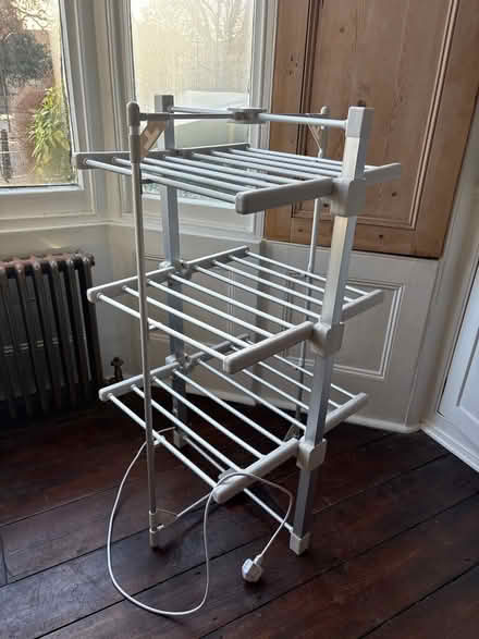 Photo of free Heated clothes drying rack (Evering Road N16) #1