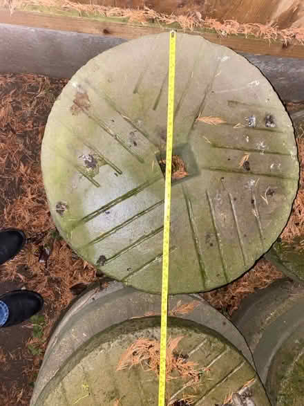 Photo of free Cement round slabs (East Hunsbury NN4) #2