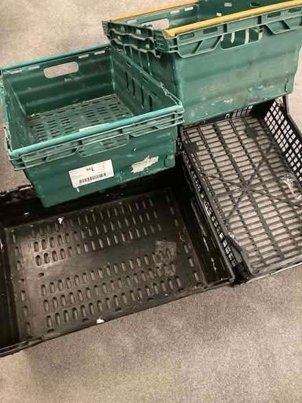Photo of free 4 delivery crates (Lewes BN7) #1