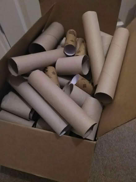 Photo of free Cardboard Crafting Tubes (Leighton buzzard LU7) #1
