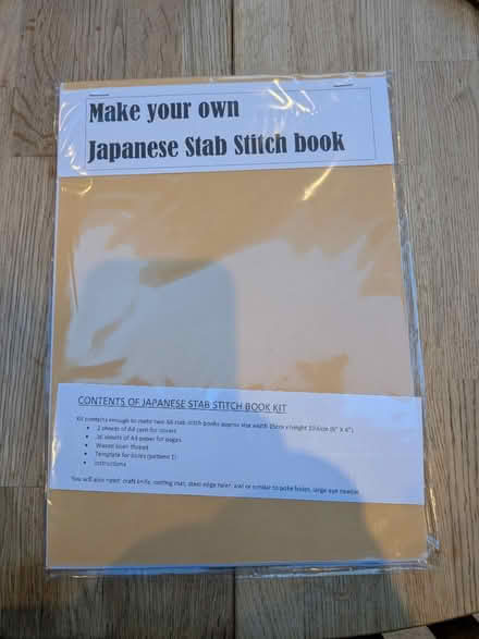 Photo of free Japanese slab stitch book (Oxford OX2) #1